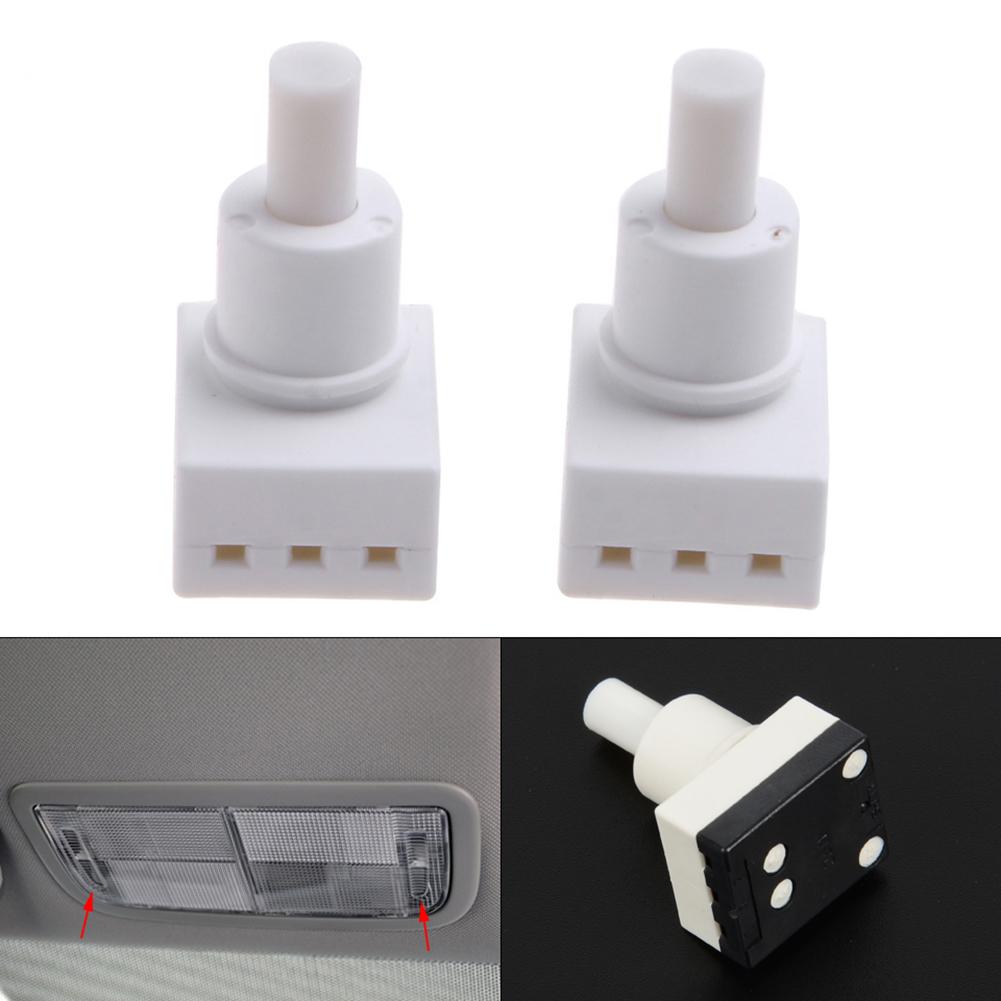 2Pcs Car Interior Dome Reading Lamp Switch Button For HONDA ABS Dome Light Lamp Switch Base Accessories Switches4