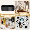 Condiment Organizer Rotating Turntable Countertop Holder Turntable Seasoning Holder Storage Shelf For Pantry Counter Fridge