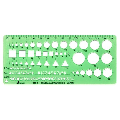 Shinwa Sokutei Template General Ruler 66021