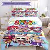 Circo Digitale Personalizza il tuo nome Set Biancheria da Letto Copripiumino Traspirante con Federe Decorazione per la Casa Regalo di Compleanno