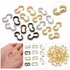 100Pcs Smooth Finish Charm Connector  for Bracelets Necklaces Making DIY Jewelry Materials
