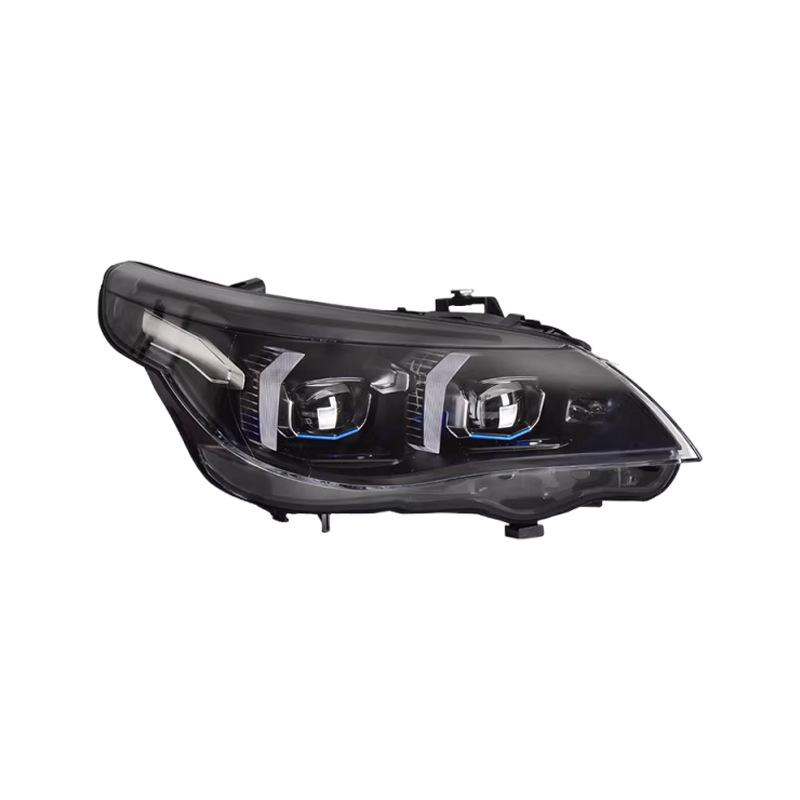 LED Lens Headlight Assembly with DRL & Turn Signals for 03-10 BMW 5 Series E60