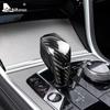 Hartes Kohlefaser für BMW G20 Z4 G29 G14 G15 X7 G07 Auto Schaltknauf Abdeckung Aufkleber Innenraumverkleidung Styling Zubehör