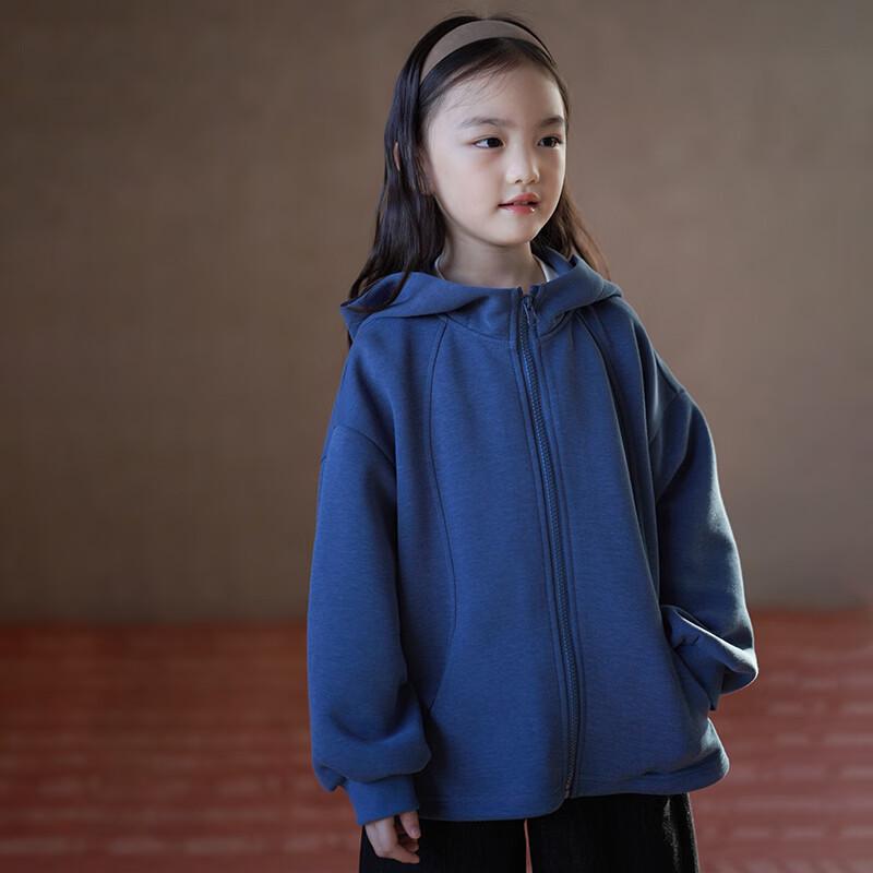 Hacikis Kids' Spring/Autumn Hooded Casual Sports Sweatshirt