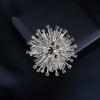 Korean High-End Luxury Sunflower Brooch - Versatile Creative Sweater Pin & Fashion Corsage Accessory