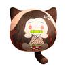 Demon Slayer Plush Pillow & Keychain Set: Tanjiro, Nezuko, Zenitsu, Shinobu, Inosuke