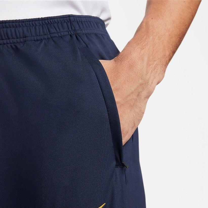 Nike Strike Series Logo Pattern Casual Knitted Sports Pants Men Pants Dark-Blue DH6481-451