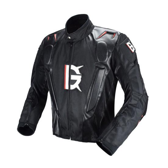 Racing Suit Anti-fall Protective Long Sleeve Stand Collar Breathable Mesh All-season Men Women