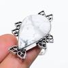 Howlite Jasper Gemstone 925 Sterling Silver Jewelry Ring Size Adjustable SU-10597