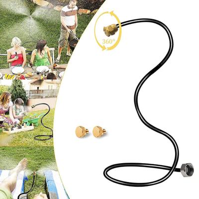 Outdoor Flexible Standing Mister Portable Garden Misters Leak Proof Anti-Clogging Easy Connection