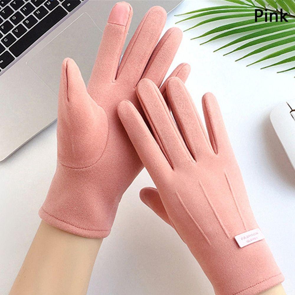 Sport Touch Screen Non-slip Winter Gloves Windproof Coldproof Full Finger Mittens