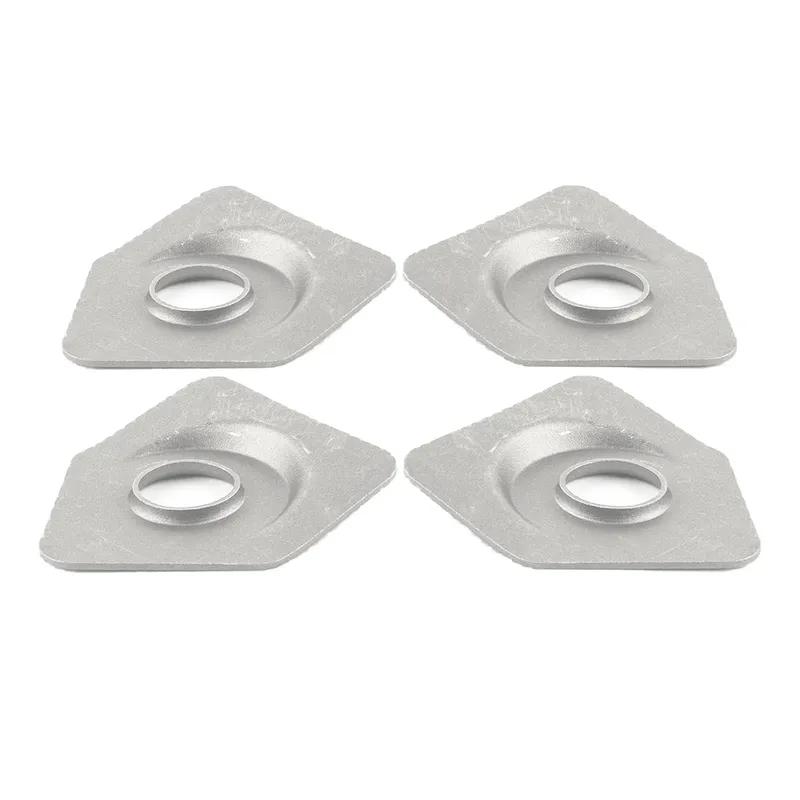 4X Lift Jack Cap A970086 / 970086 For Mercedes For W201 190E 190D Metal Replacement Parts Interior Accessories