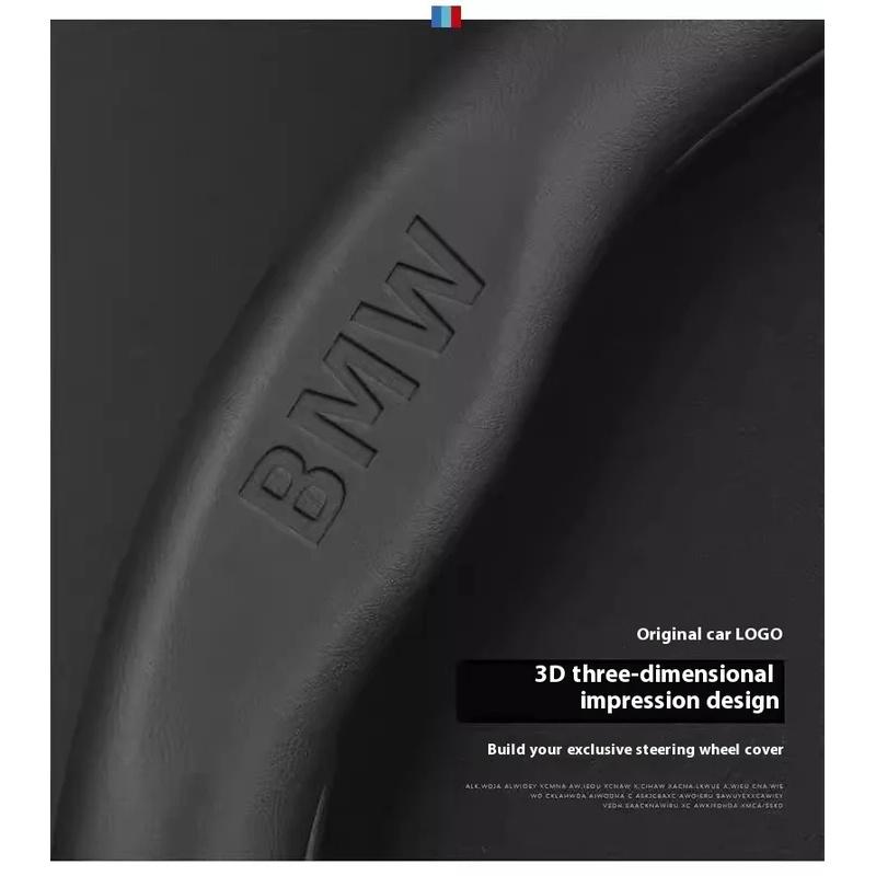 BBJA8 Car Steering Wheel Covers For BMW M E39 E46 E60 E70 E72 E80 E82 E90 E92 G01 G05 G10 G20 G30 F01 F05 F10 F15 F20 F25 F33 M3 M4 M5
