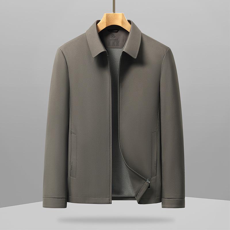 Men's Business Lapel Jacket - High-Quality [Vios] for Middle-Aged Dads
