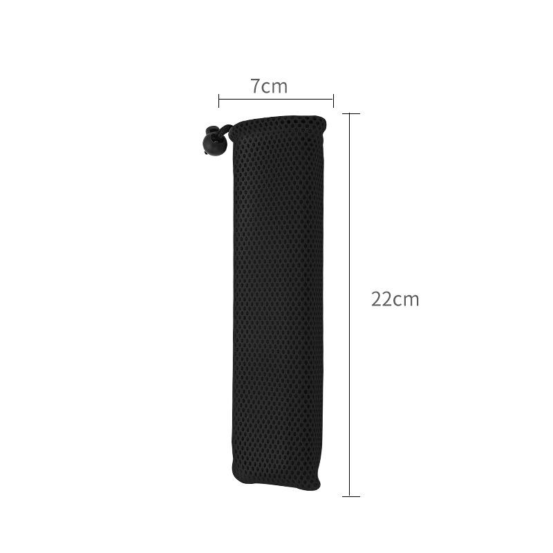 Portable Travel Cutlery Bag - Drawstring Cloth Sleeve for Chopsticks, Knife, Fork & Spoon