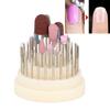 45pcs Nail Drill Bits File Grinding Head Set Electric Manicure Pedicure Nail Art Tools