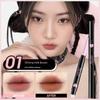 Double-Headed Lip Brush Lip Liner Lipstick Female Blooming Lips Toot Lip Brush Waterproof and Durable Lip Pencil Nature Outline Lip Shape