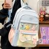 Junior high school student schoolbag girl Korean version cute campus high school student backpack versatile large capacity student class backpack