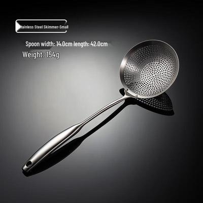 Wutuo 304 Stainless Steel Skimmer Strainer Ladle