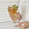 High appearance level glass juice drink glass cold drink glass Home Creative ins Wind ice cream milkshake cup Coffee cup