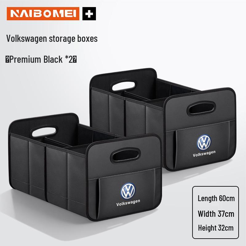 Compatible Trunk Storage Boxes for Volkswagen Lavida, Tiguan, Passat, Golf, ID.4, and Magotan