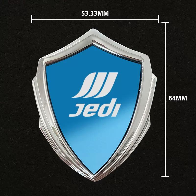 Jedi All-metal Sun-resistant and Non-fading Electric Motorcycle 3D Three-dimensional Car Sticker Modified Decorative Sticker Body Side Logo Badge