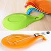 Silicone Heat Resistant Spoon Fork Mat Rest Utensil Spatula Holder Kitchen Tool