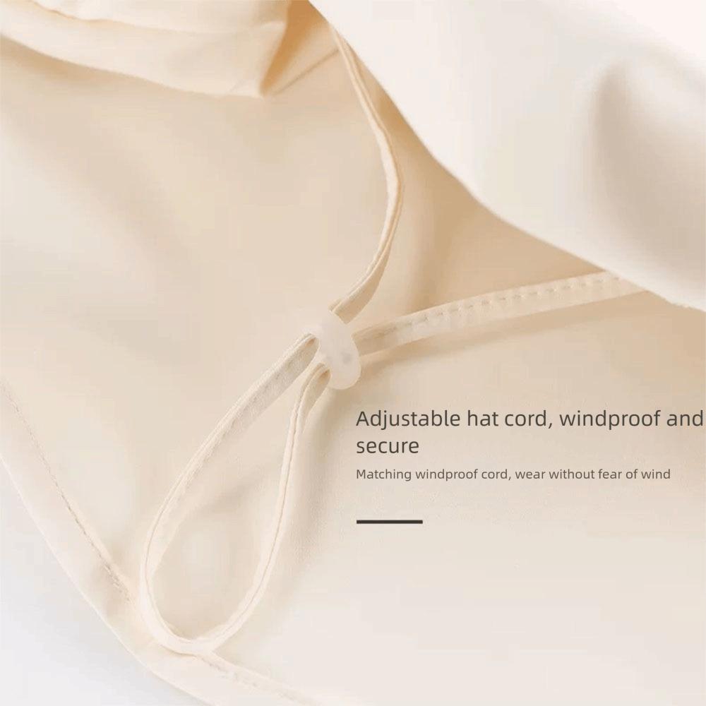 Neck Guard Women Fisherman Hat Quick Drying Face Covering Sunhat Summer Sunscreen Cap  Beach