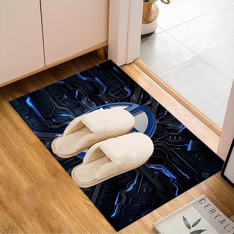 Shining Star Of Fc Schalke Rug Office Floor Mat - Machine Washable for Bedroom, bedroom, livingroom, Room Decor Fan Gifts Christmas