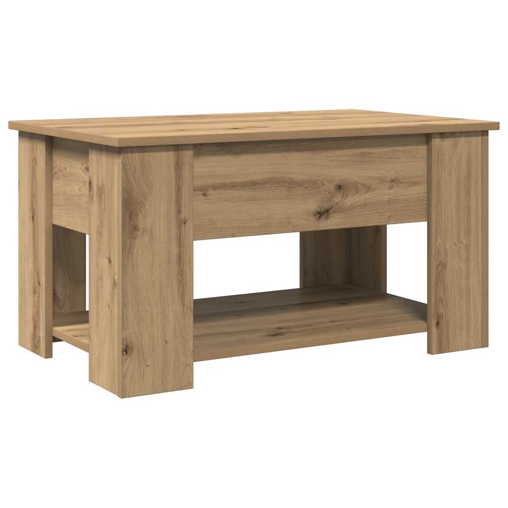 Coffee Table Artisan Oak 79 x 49 x 41 cm Particleboard