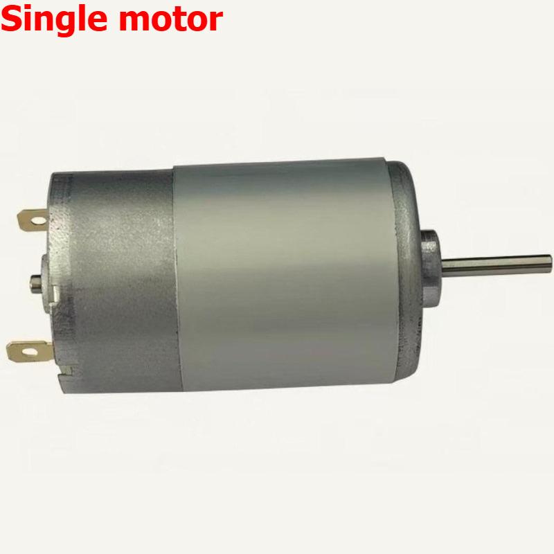 555 DC high-speed motor Micro motor 12V/24V adjustable speed positive and negative rotation high torque diy silent motor