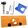 Cup Style Boring Guide Drilling Hinge Jig Efficient Hinge Hole Tool Kit  Cabinet Door Installation