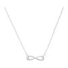 TIFFANY & CO . Infinity Serie 925 Sterling Silber Halsketten Damen Silber 37725951