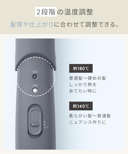 SALONIA Cordless Straightener, 12mm, Hair Iron, Mobile Battery Operated, Lightweight, Bangs, SAL25119GR, Gray