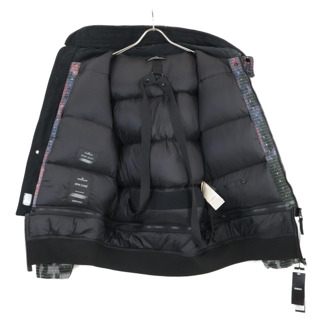 STONE ISLAND FW19 SHADOW PROJECT THERMOGRAPHY DOWN JACKET Jacket L Black multicolorUsed