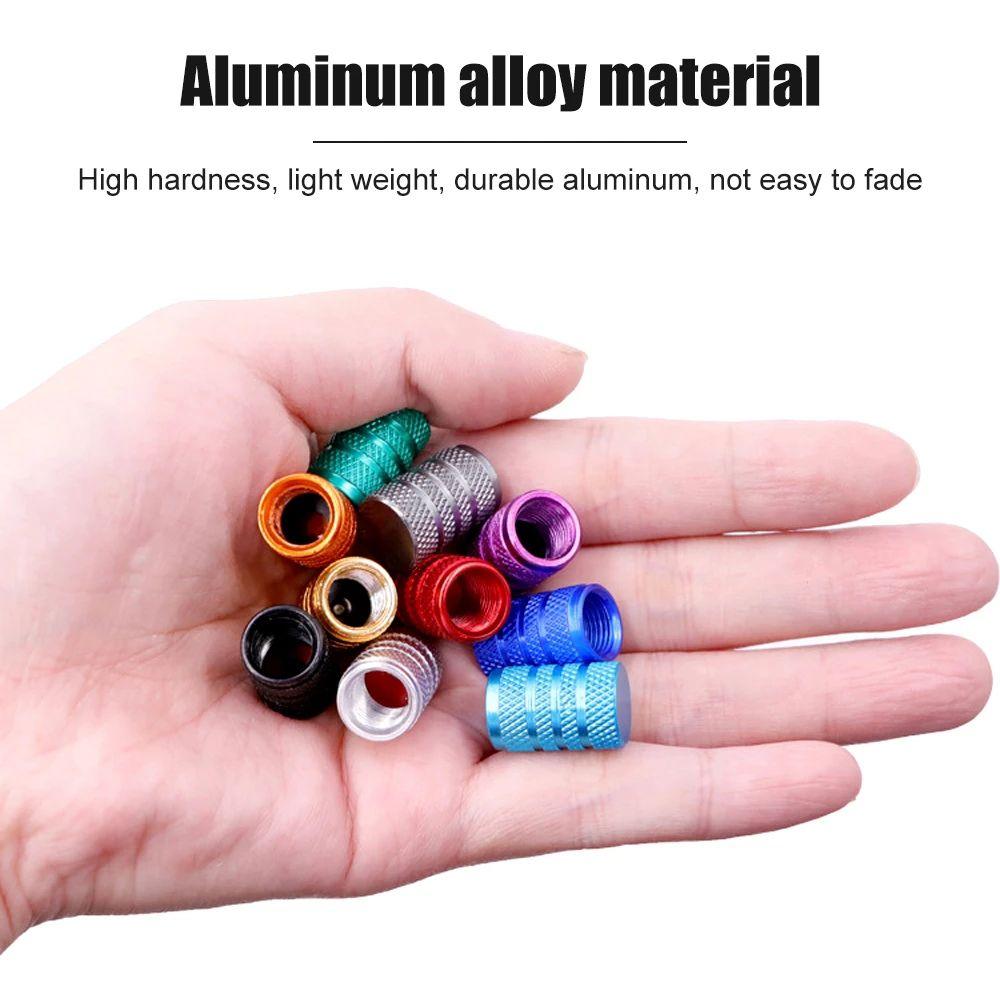 Dustproof Wheel Tire Valve Cap Tyre Valve Cap Bicycle Tire Valve Cap Bike Air Valve Caps