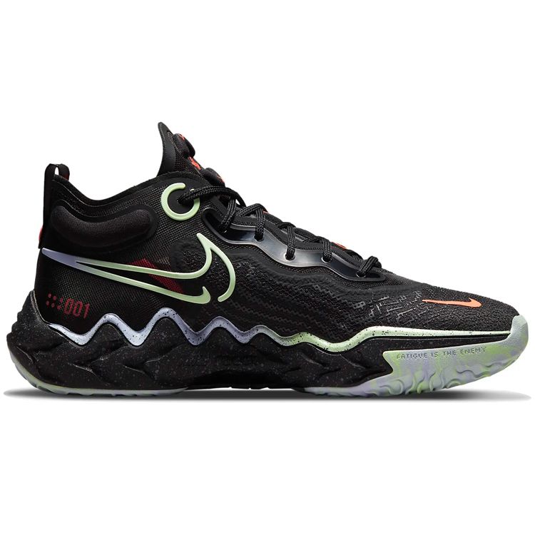 Nike Air Zoom GT Run Black Ghost Men Sneakers Hyper-Crimson Vapor-Green CZ0202-001