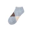Daks White Check Cotton Blend Ankle Socks 4 Pack Dcss6f720wt