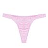 Pánské sexy pohodlné spodní prádlo Lesklé nařasené tanga bikini Sissy