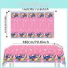 Stitch Tablecloth Party With Waterresistant Material For Kids Decor Birthday
