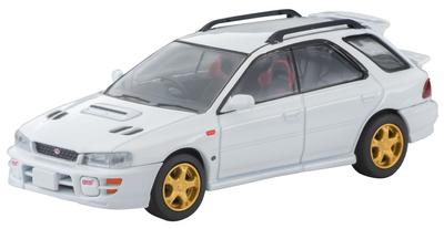 TOMYTEC Tomica Limited Vintage Neo Subaru Impreza Pure Sports Wagon WRX STi Έκδοση V Λευκό 98 ετών τελικό προϊόν 1/64 LV-N281a