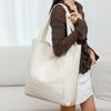Women's Tote Bag Middle-Aged Soft Leather Large Capacity Shoulder Bag Underarm Bag