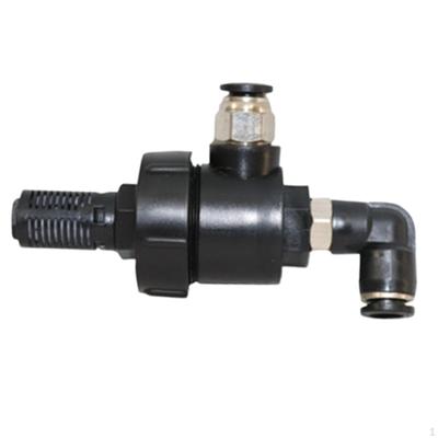 Schnellentlüftungsventil Schwarz Einfache Installation Pneumatische Luftstromregelung