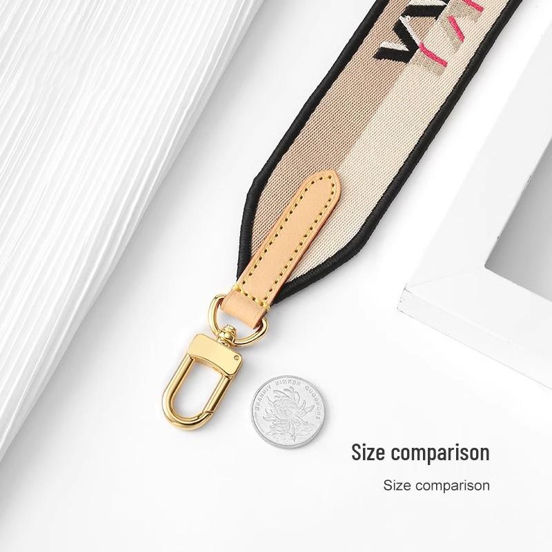 Luoboshi Embroidered Shoulder Strap for LV Speedy 20 Canvas Crossbody Bag Accessories
