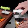Hushålls Rostfritt Stål Arbetsbesparande Flasköppnare Burköppnare Glas Burk Locköppnare Gadget