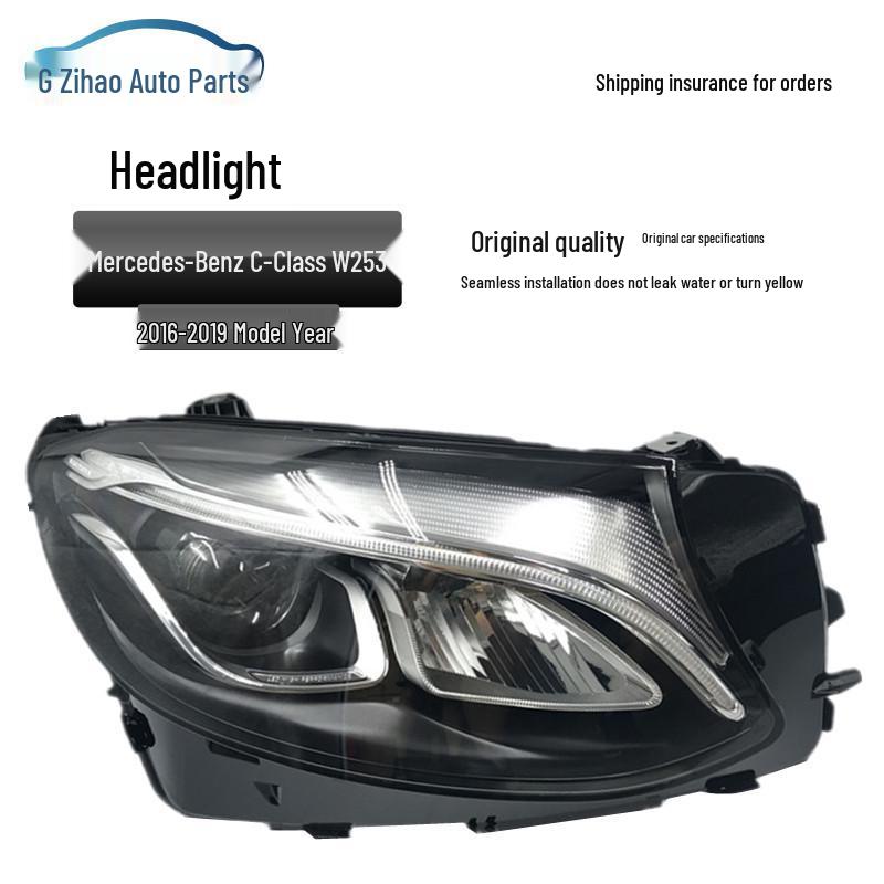 

Compatible Headlight Assembly for Mercedes-Benz W253 GLC200, GLC260, GLC300. Standard Quality Passenger