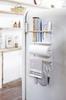 Yamazaki Jitsugyo Magnetic Refrigerator Side x x Tosca Kitchen Paper Holder 2901 Rack, White, Approx. W27.5 D7.5 H34cm;