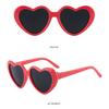 Heart Sunglasses for Dolls, Cute Pet Glasses for Stuffed Animals, Dress Up Accessories for Porch Goose Statue, Toy Eyewear for Kids