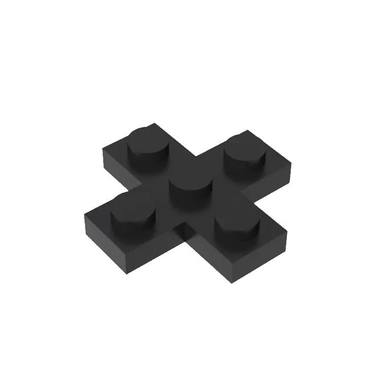 PinGao 3x3 Cross Plate Building Blocks Compatible with Lego 15397 0.1 kg