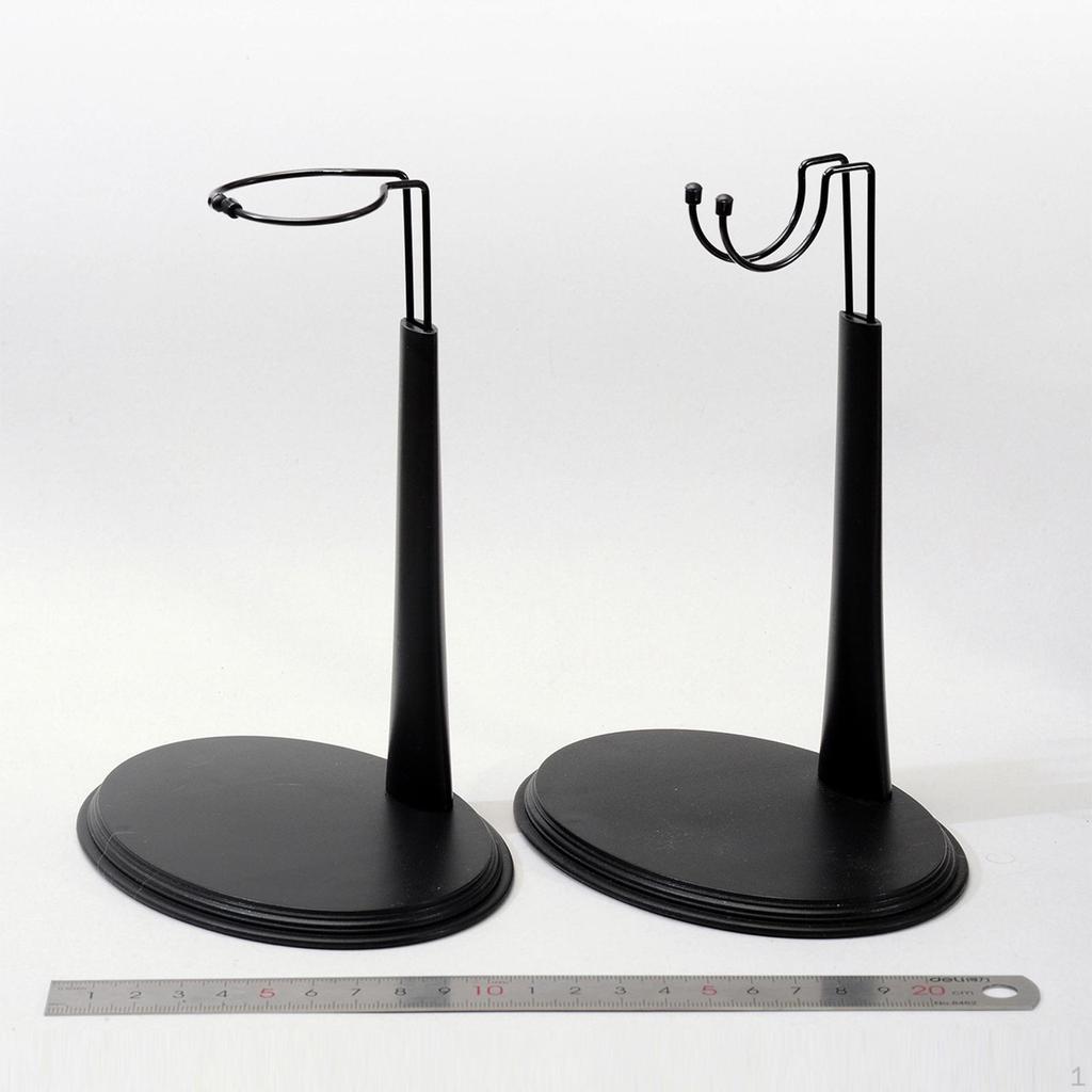 Pack Of2 Plastic 1:6 Scale Figure Display Stand Base Action